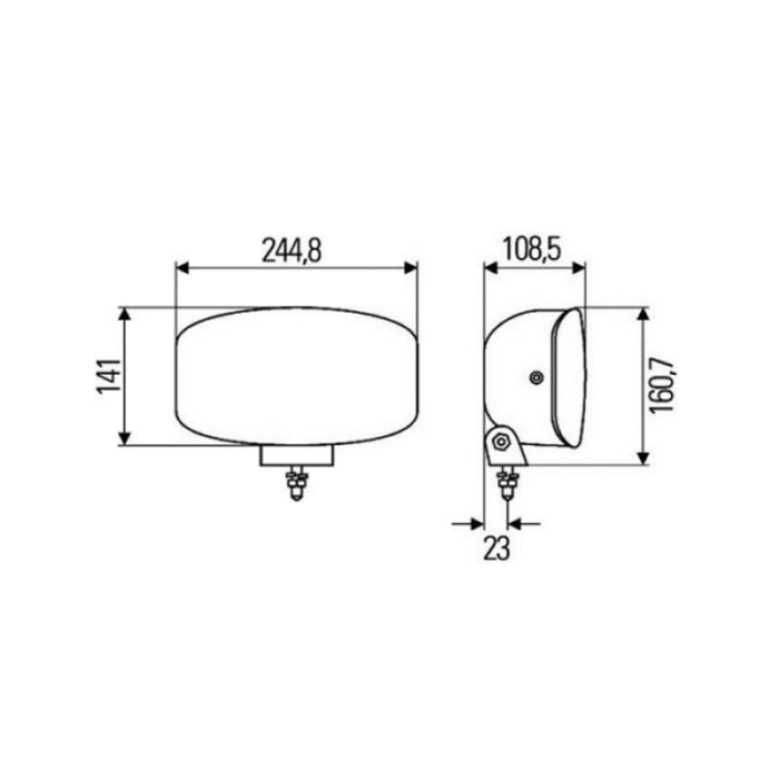 Hella Jumbo 320FF LED standlicht