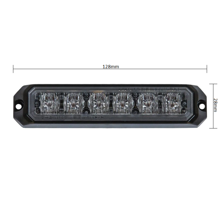 Strands mini LED strobe white