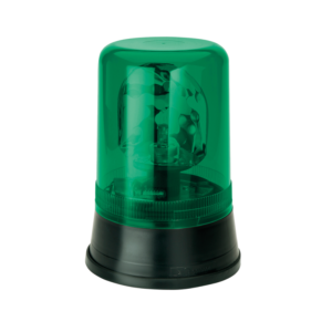 AEB 595 zwaailamp met GROEN gekleurde kap - geschikt voor 24 volt gebruik - EAN: 5414184011076