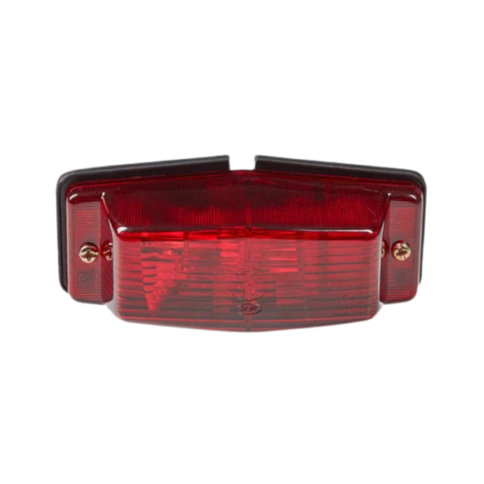 Dubbelbrander met rood glas