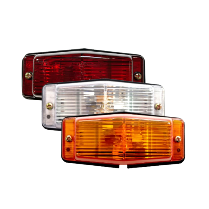 Dubbelbrander met helder glas