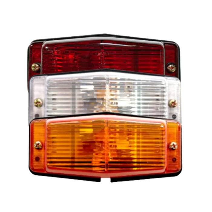 Dubbelbrander met helder glas