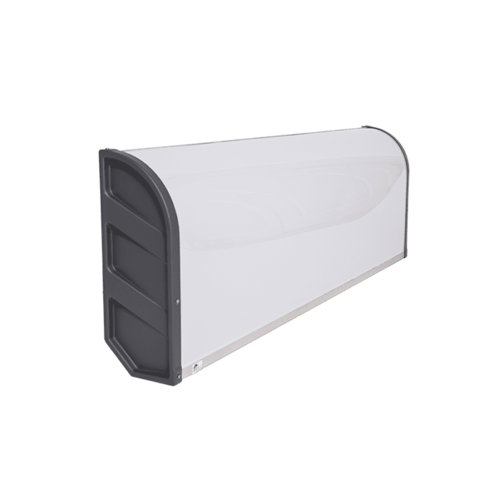 Nedking LED lichtbak 140x40x15cm - middel maat spoiler model lichtbak voor 24 volt gebruik - geschikt voor vrachtwagen montage - EAN: 7323030183301