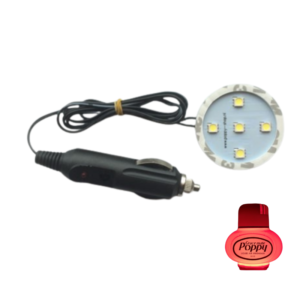 Poppy LED ring rood