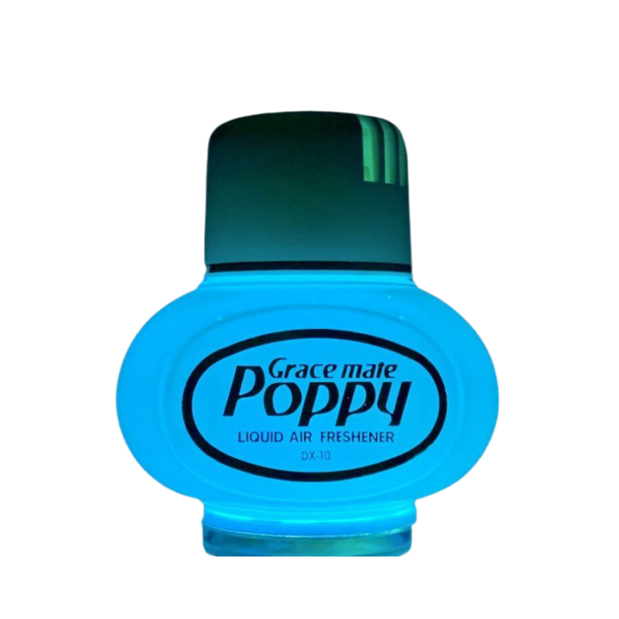 Poppy LED ring blauw