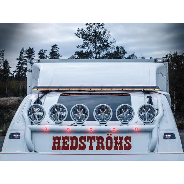 Vrachtwagen met LED verlichting