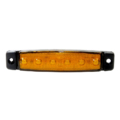 Dasteri 6 LED markeringslamp ORANJE - contourlamp voor truck en trailer - geschikt voor 24 volt gebruik - EAN: 6090541195123