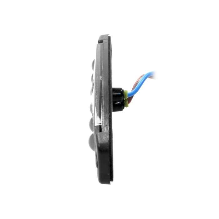 Dasteri 6 LED markeringslamp HELDER WIT - contourlamp voor truck en trailer - geschikt voor 24 volt gebruik - EAN: 6090541019047