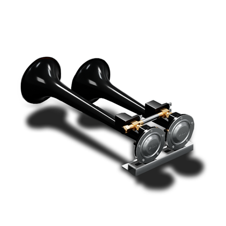 Basuri Air Horn 12/24V Einsatz - 135 dB lautes Drucklufthorn, das nur mit einem Kompressor verwendet werden kann, z. B. an deinem Auto, LKW, Traktor, Wohnmobil oder anderen Fahrzeugen