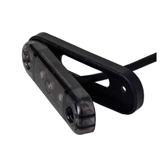 Strands Dark Knight LED markeringslamp ORANJE - 3 LED contourverlichting die geschikt is voor 12 en 24 volt gebruik - EAN: 7323030187125