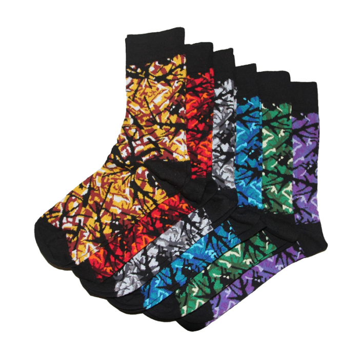 Sokken set van 80% katoen, 17% polyamide en 3% elasthan - sokken set is voorzien van een print in de vorm van Deens Pluche BLAUW - beschikbare maten 34/36 - 37/39 - 40/43 - 44/46 - 47/49 - wassen op MAX 60 graden!!