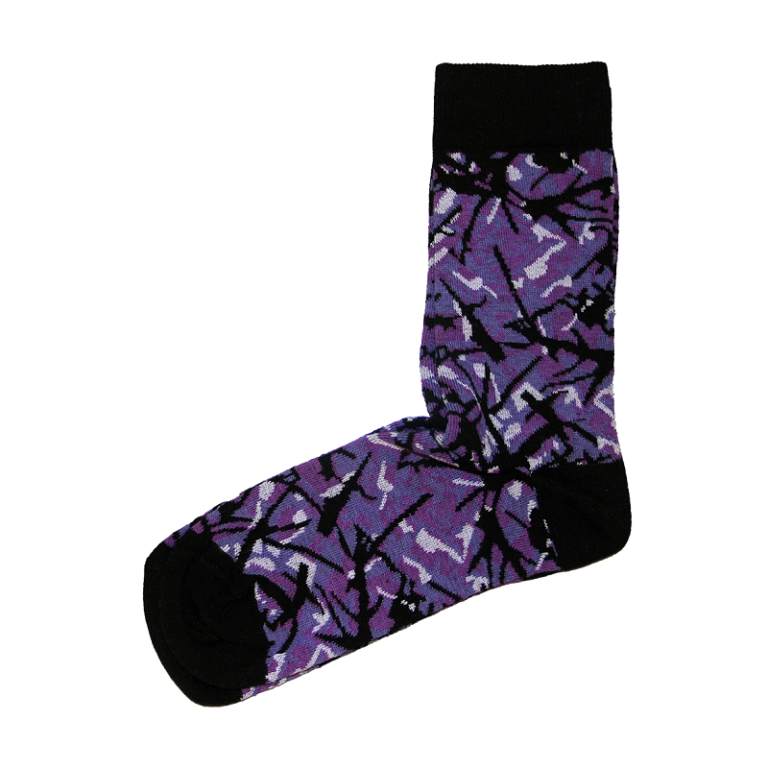 Sock set made of 80% cotton, 17% polyamide, and 3% elastane - sock set features a Danish Plush PURPLE print - available sizes 34/36 - 37/39 - 40/43 - 44/46 - 47/49 - wash at MAX 60 degrees!!