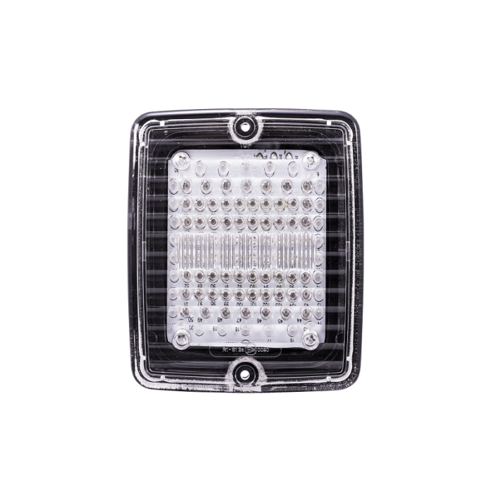 Strands IZE LED achterlicht 3 in 1 met stadslicht, remlicht en knipperlicht functie functie - achterlicht Deense bumper die geschikt is voor 24 volt / vrachtwagen gebruik - met ECE R6 D en R7 Y keurmerk - Strands 800108 - EAN: 7323030187057
