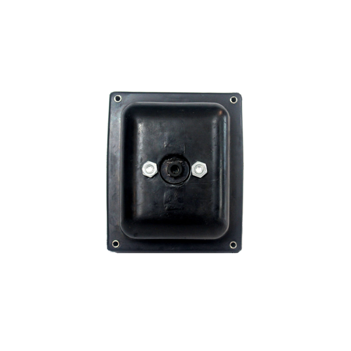 Strands IZE LED rubber behuizing ENKEL - geschikt voor IZE LED / HELLA en LEDON lampen - BOUTMONTAGE / INBOUWMONTAGE - Deense achterbumper delen - Strands 800112 - EAN: 7323030001230