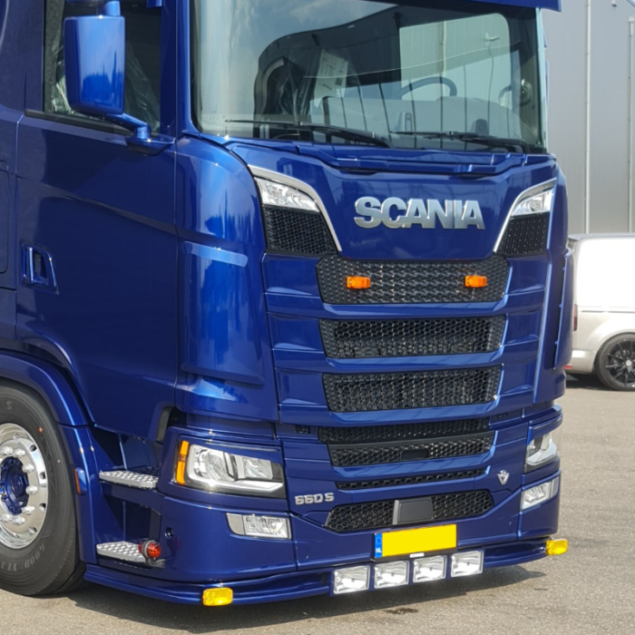 Scania Next Gen vrachtwagen die gemaakt is door van der Heijden Truckstyling in Boxtel