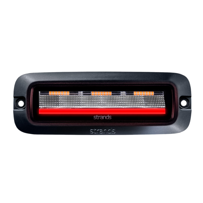 Strands Siberia MO achterlicht 30W - SIBERIA MULTIPLE OPTIONS ACHTERLICHT MET FLITSER - Strands 809224 - EAN: 7350133814610