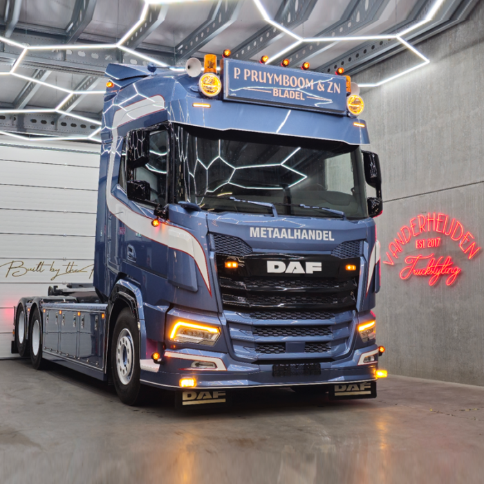 DAF Next Gen XF/XD/XG LKW mit verschiedenen Zusatzleuchten - hergestellt von van der Heijden Truckstyling aus Boxtel
