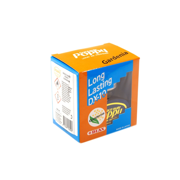 Poppy Grace Mate Gardenia - glazen luchtverfrisser voor in de vrachtwagen cabine of ander soort werkplek - EAN: 8719689706043