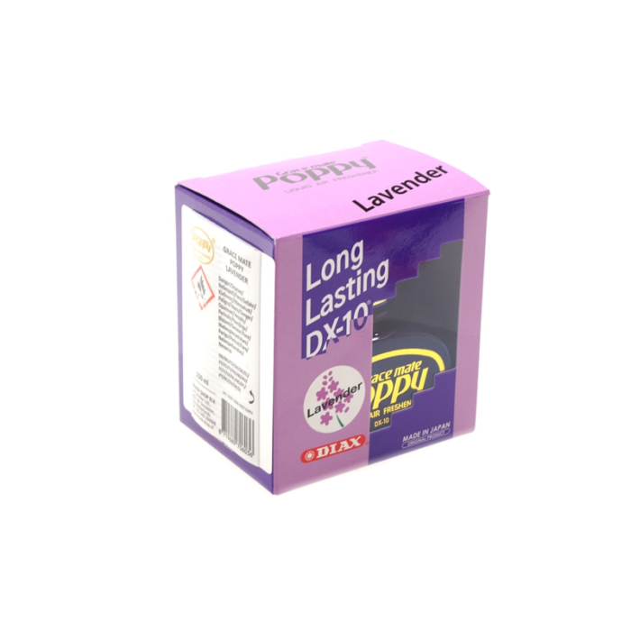 Poppy Grace Mate Lavender - lavendel - glazen luchtverfrisser voor in de vrachtwagen cabine of ander soort werkplek - EAN: 8719689706036