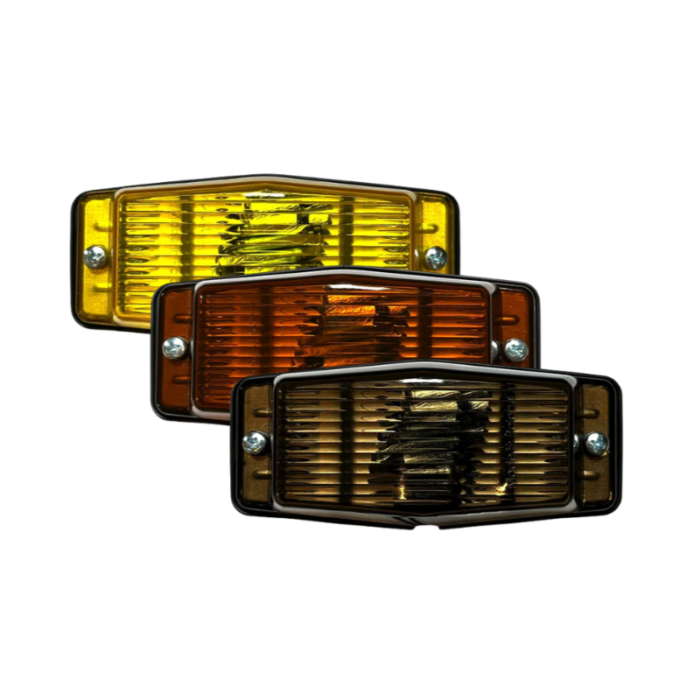 Dubbelbrander met geel glas