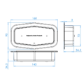 Afmetingen TN-605282 - frame 32mm