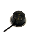 Gylle LED unit rood in BLACK-LINE uitvoering - LED module met SMOKE glas voor auto, vrachtwagen, aanhanger, trailer, camper en meer - LED module werkt op 12 & 24 volt en is volledig waterproof - EAN: 7392847317964