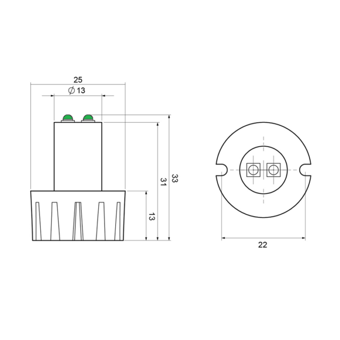 Dimensions: TN-626315-GR