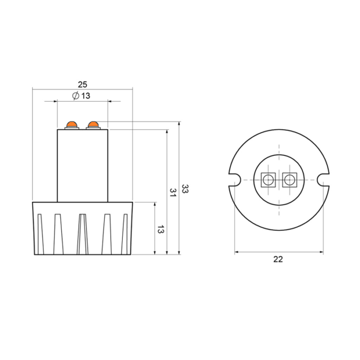 Dimensions TN-626315-OR