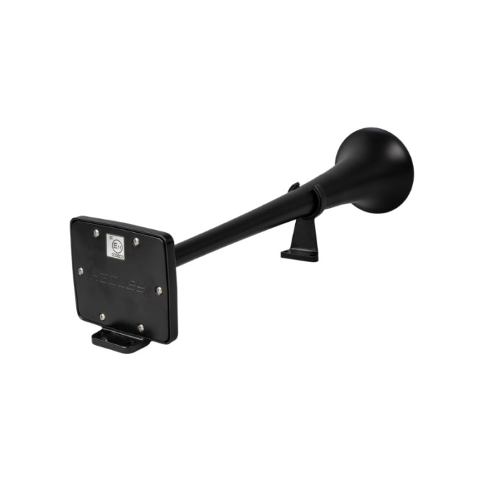 Hadley luchthoorn 56cm - black edition uitvoering - 130 dB - Hadley H00855BCE- aansluiting 6mm PTC