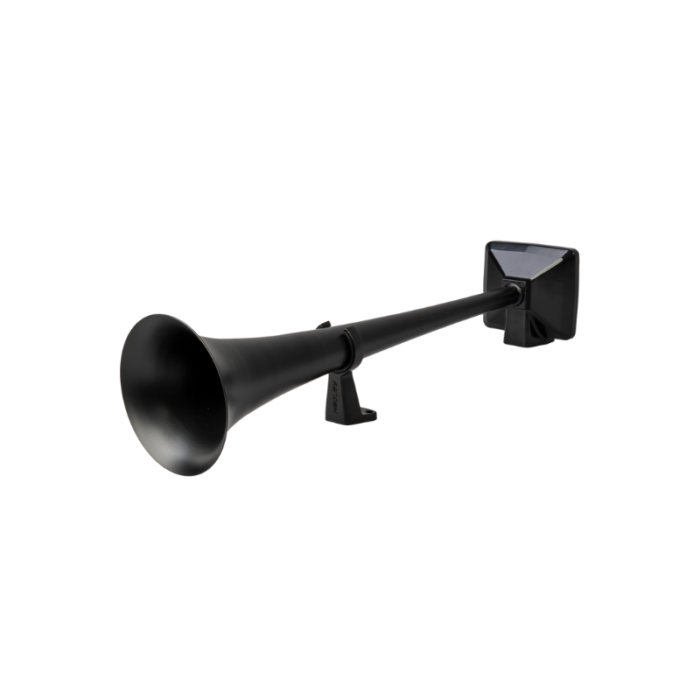 Hadley luchthoorn 56cm - black edition uitvoering - 130 dB - Hadley H00855BCE- aansluiting 6mm PTC