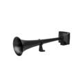 Hadley luchthoorn 49cm - black edition uitvoering - 130 dB - Hadley H00890BCE - aansluiting 6mm PTC