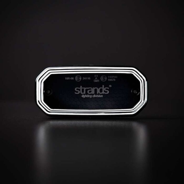 Strands FOR9T Scale positielicht wit - nieuw model markeringslicht die geleverd word met 5.0 meter kabel - eenvoudige montage gegarandeerd - voor auto, vrachtwagen, camper, aanhanger en meer - Strands 850451 - EAN: 7323030191702