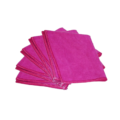5 microvezeldoeken ROZE