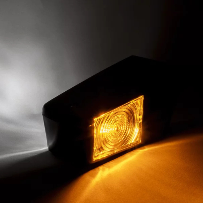 Scania toplamp LED toplamp links - Nedking - 6500K, rood, oranje standlicht - IP67 - ECE R7 ECE R10