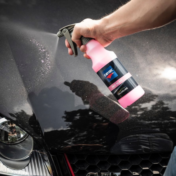 Cartec Fast Glaze 1 liter - inclusief vernevelaar - professionele detailer -langdurig resultaat - siliconenvrij - EAN: 8716255106856