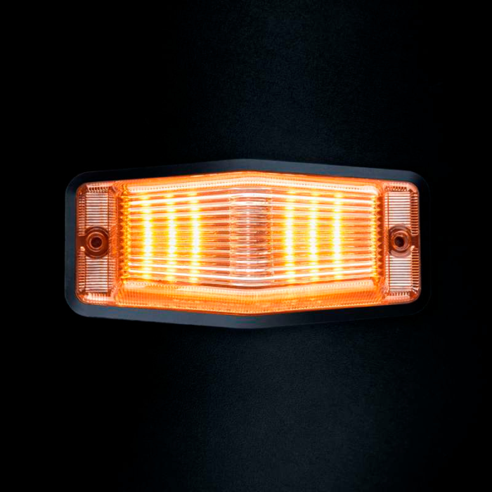 Strands IZE LED dubbelbrander Silver Arrow DUAL COLOR dubbelbrander met flitser - ECE R148 en ECE R65 goedkeuring - voor 12 & 24 volt - EAN: 7323030192259