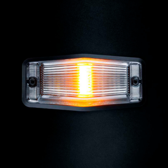 Strands IZE LED dubbelbrander Silver Arrow DUAL COLOR dubbelbrander met flitser - ECE R148 en ECE R65 goedkeuring - voor 12 & 24 volt - EAN: 7323030192259