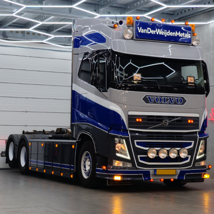 Hoekschilden set Volvo FH4 - Geschikt voor Volvo FH4/ Scania R / Renault T - Vepro 4077S - ABS-PMMA - Truckstyling