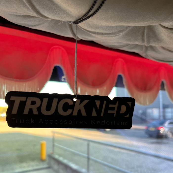Truckned air freshener in the truck