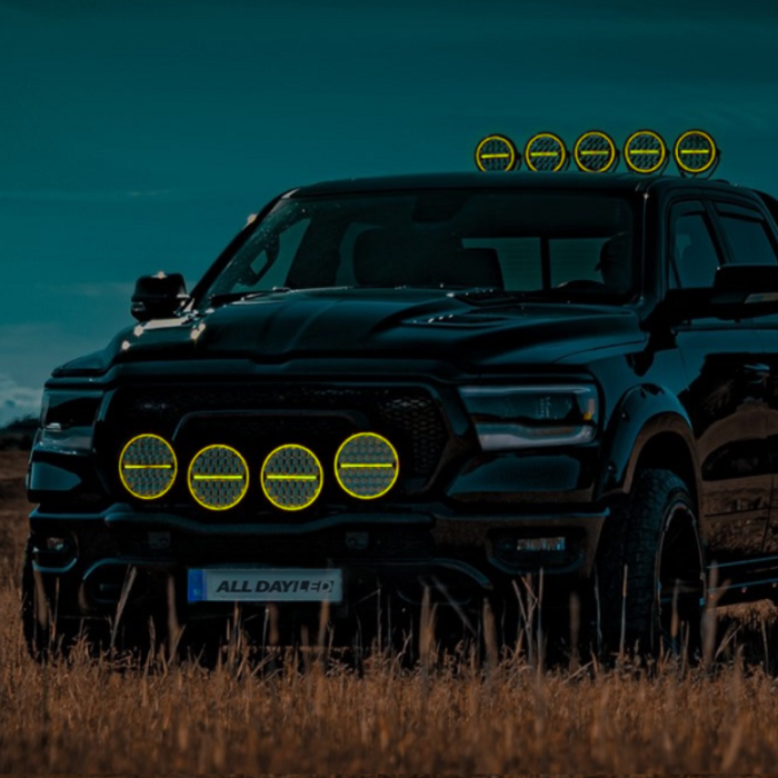 Siberia XP 9 inch gemonteerd op een 4x4 Ford
