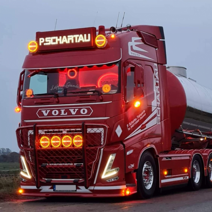 T10 LED lamp helder rood - geschikt voor 12 en 24 volt gebruikt - stadslicht interieurverlichting - voor vrachtwagen, trailer en meer.