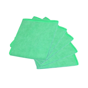 Set microvezeldoeken GROEN - 40x40 cm - 5 stuks