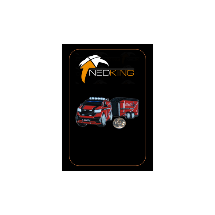 PIN - #LvLUp - TN-501051 - nostalgie op je dashboard - metalen pin - Nedking