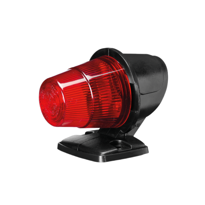 SIM toplamp rood - met BA15S lampfitting - voor vrachtwagen en meer - direct leverbaar EAN: 5602590004571 - SIM 3122 - Nedking