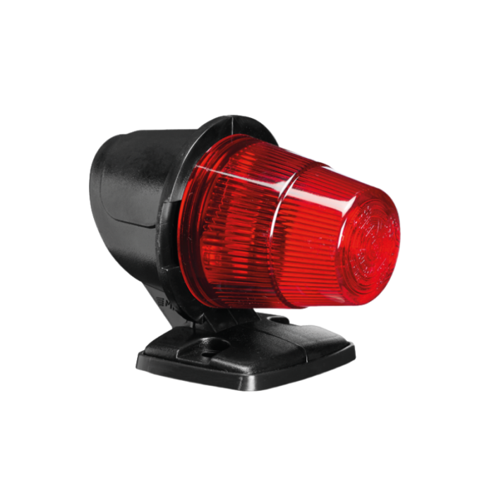 SIM toplamp rood - met BA15S lampfitting - voor vrachtwagen en meer - direct leverbaar EAN: 5602590004571 - SIM 3122 - Nedking