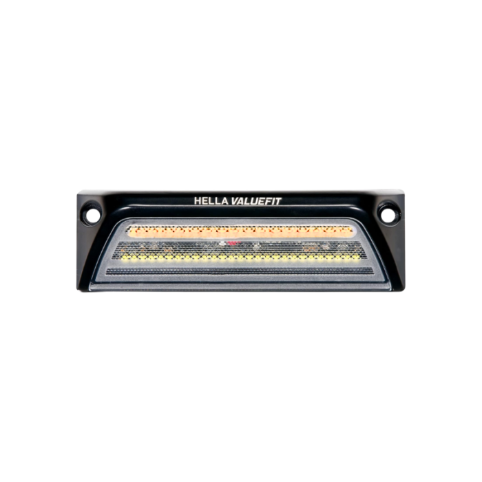 Hella Valuefit SMS2000 dual - IP67, IP68, IP 69K - GB 357 098-011 - 12 & 24 volt- 3000K en 6000K wit licht - LED lamp voor auto, vrachtwagen, tractor en meer