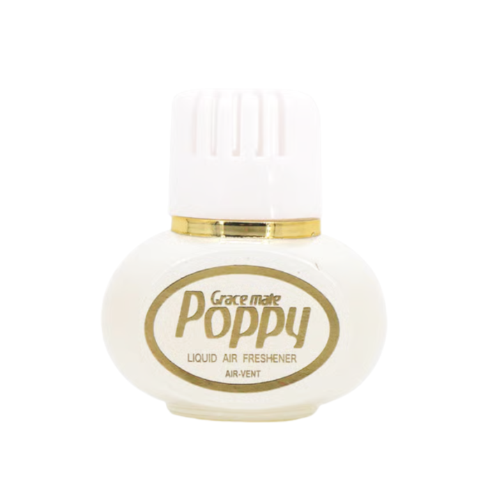 Mini Poppy Grace Mate Jasmin - EAN: 8720938228810 - luchtverfrisser voor je auto, truck en camper - past in je ventilatierooster - 20ml