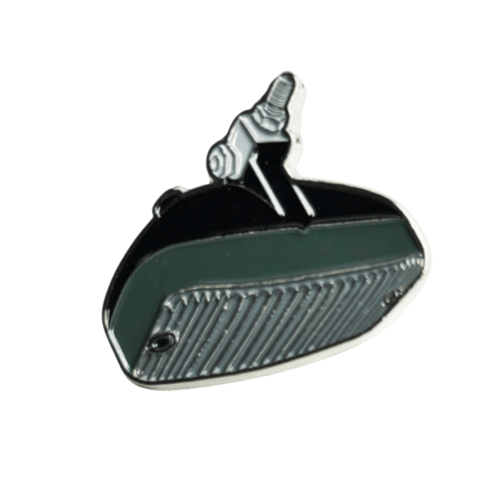 PIN - Talmu Smoke - 3D effect - metaal - voor in je cabine