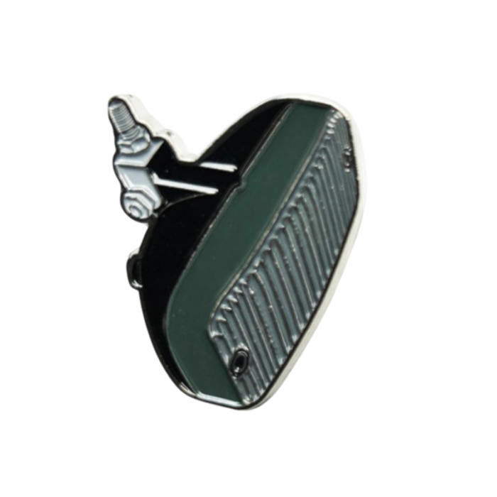 PIN - Talmu Smoke - 3D effect - metaal - voor in je cabine