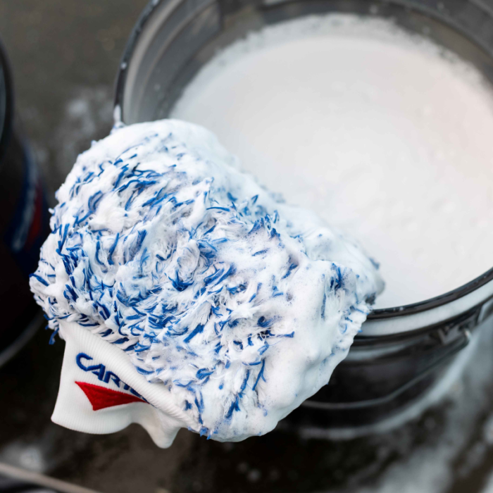 Cartec Wash Mitt Microfiber Deluxe - zachte washandschoen - veilig wassen zonder krassen - langdurig resultaat - voor vrachtwagen, auto en meer